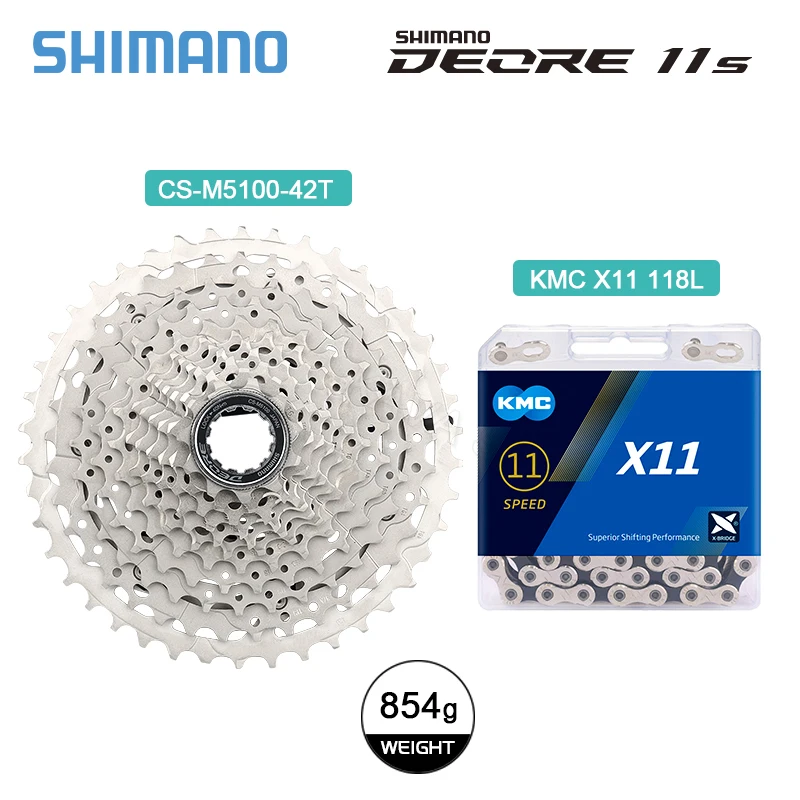 DEORE 11s 全部付き DEORE HGカセットスプロケット 11スピード