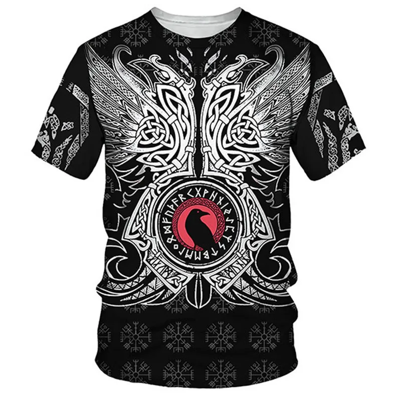 

Новинка 2024, популярная футболка с 3D Цифровым принтом, с рисунком линий тотем, для занятий спортом на открытом воздухе, фитнесом, Мужская футболка с коротким рукавом