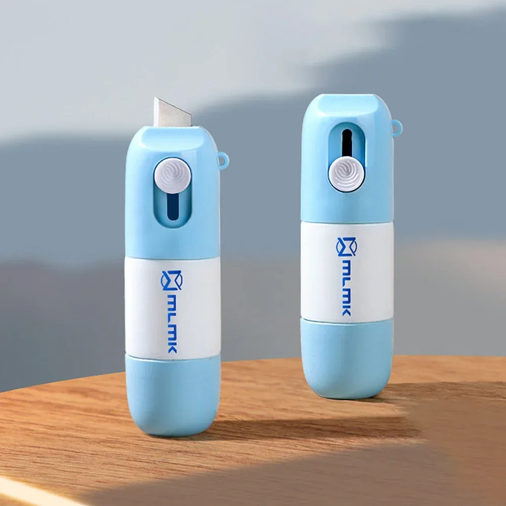 2 in 1 감열지 교정 유체 나이프 포함, 우편 교정 유체, 엿보기 방지, 신원 정보 보호대 지우개, 10 ml, 20ml