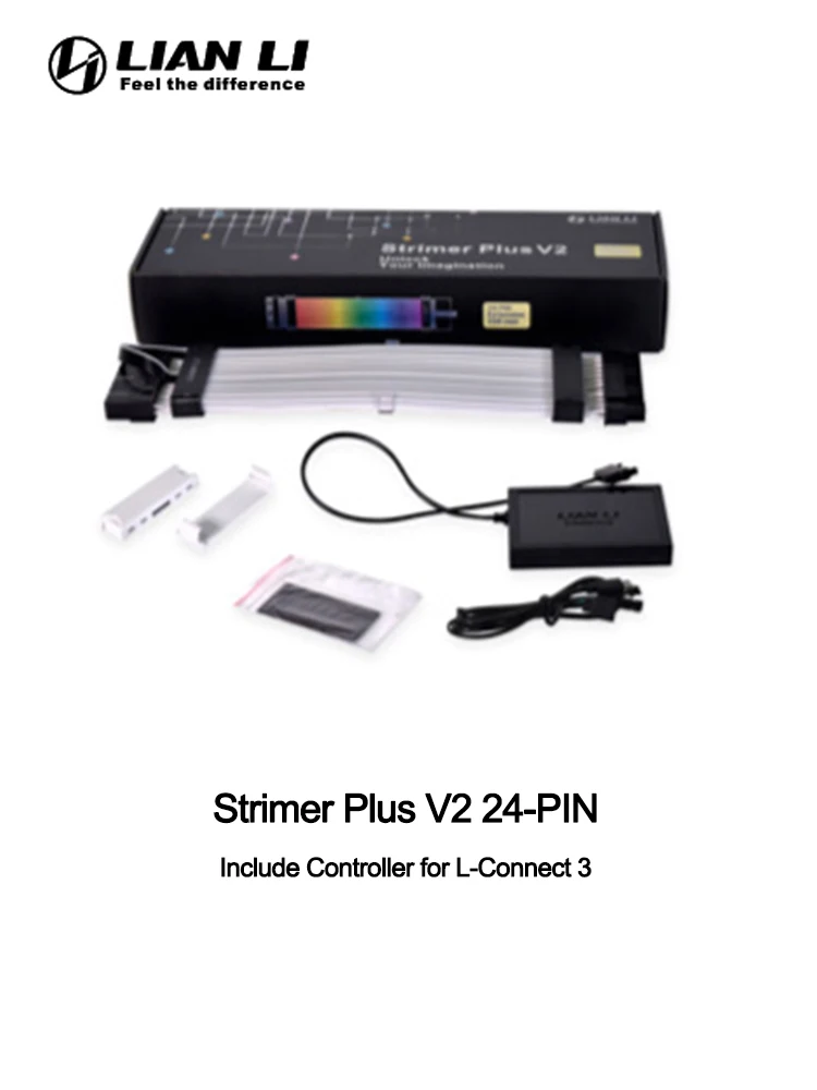DJ機材 Lian Li Strimer Plus V2 24 pin Amazon.com: Lian Li Strimer Plus V2 24 Pin (PW24-PV2