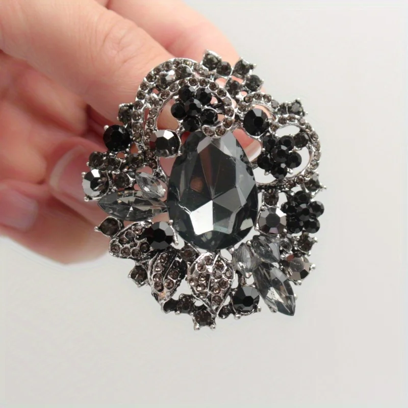 Stylish Brooch on Jacket