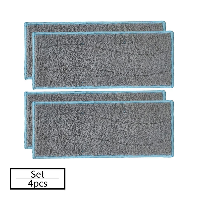 Washable Wet Mopping Pads - Premium Replacement Mop Cloths and Rags for Robot Vacuum Cleaners