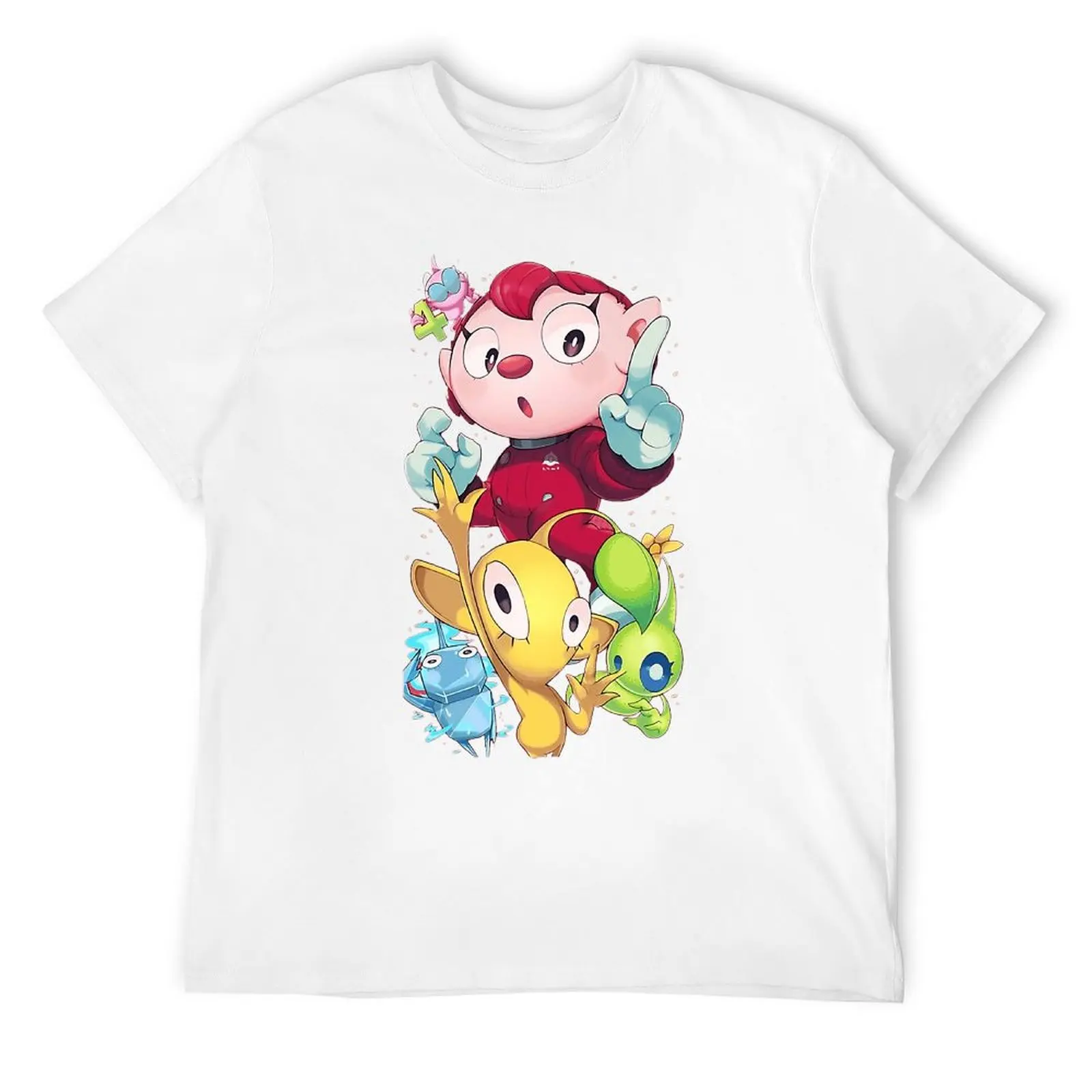 Pikmin 4 Pikmin Series Jigsaw Puzzle In Vendita Girocollo T-Shirt Motion Tshirt Vintage Joke Leisure Taglia Usa