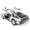 DeLorean 3D Metal Puzzle model kits DIY Laser Cut Puzzles Jigsaw Toy 2