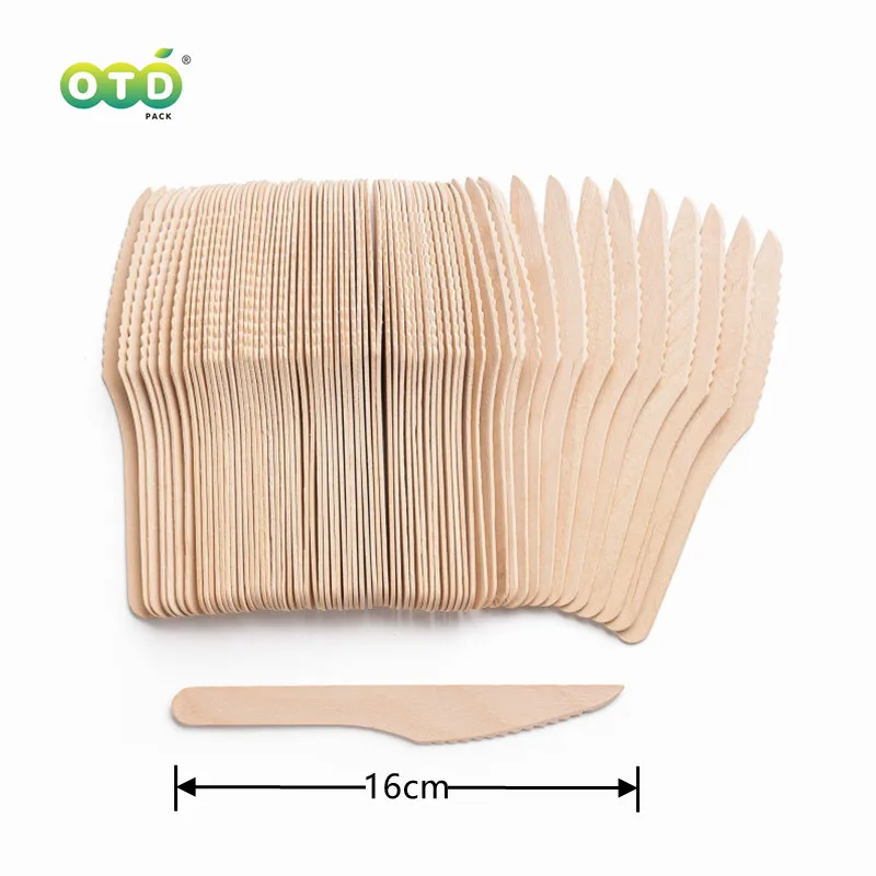 WOODEN KNIVES 16CM