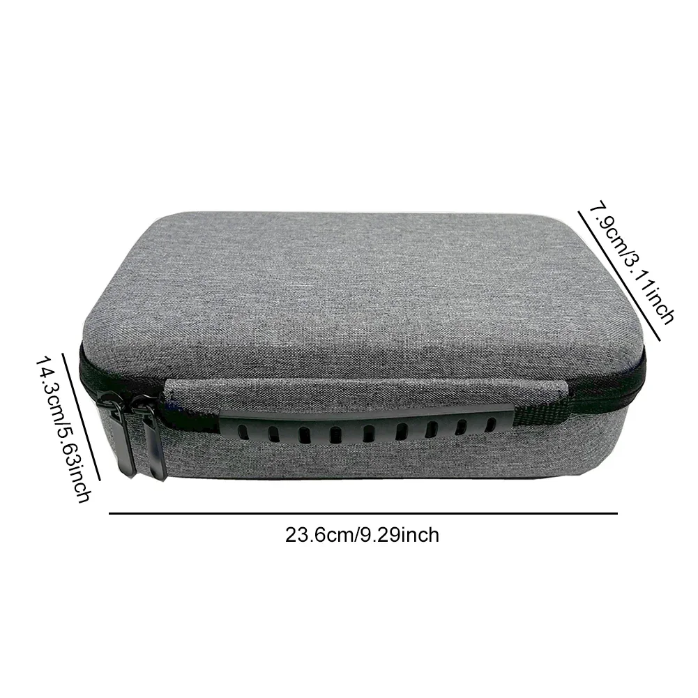 Hard Case for Mac Mini M4 Travel Carrying Case Shockproof Portable Storage Bag EVA Bag for Mac Mini Desktop Computer M4 Chip