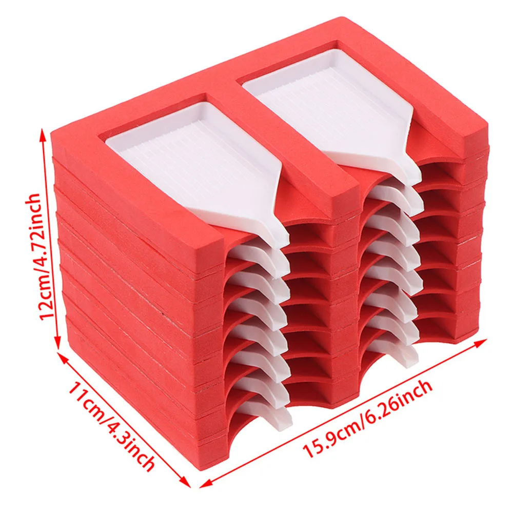 16 Slot Diamond Painting Tray Organizer Tower – Multi-Color Drill Holder Tool Kit For DIY Crafts - View #9