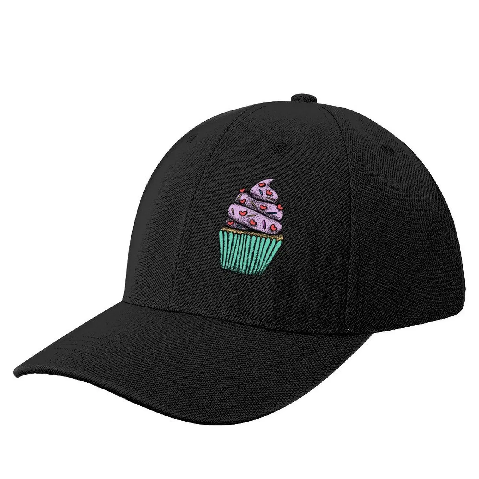

Cupcakes Baseball Cap Ball Cap foam party Hat Streetwear Women's Golf Wear Men's