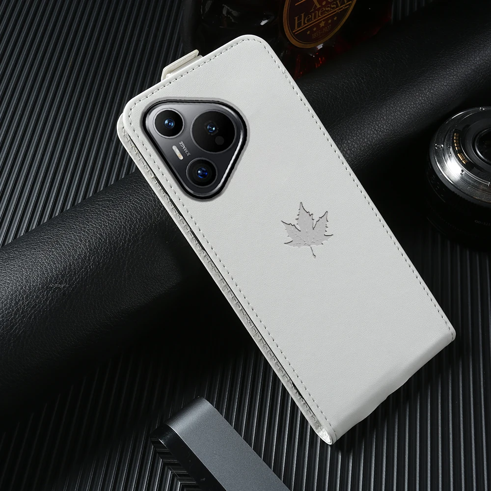 Huawei Pura Leather Business Flip Cover - Fashion Trend Edition