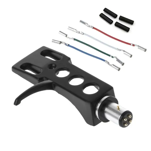 AT3600L Hareketli Manyetik Kartuş Stylus Alüminyum Alaşımlı Headshell Tutucu Kiti LP Vinil Plak Çalar Pikap Fonograf