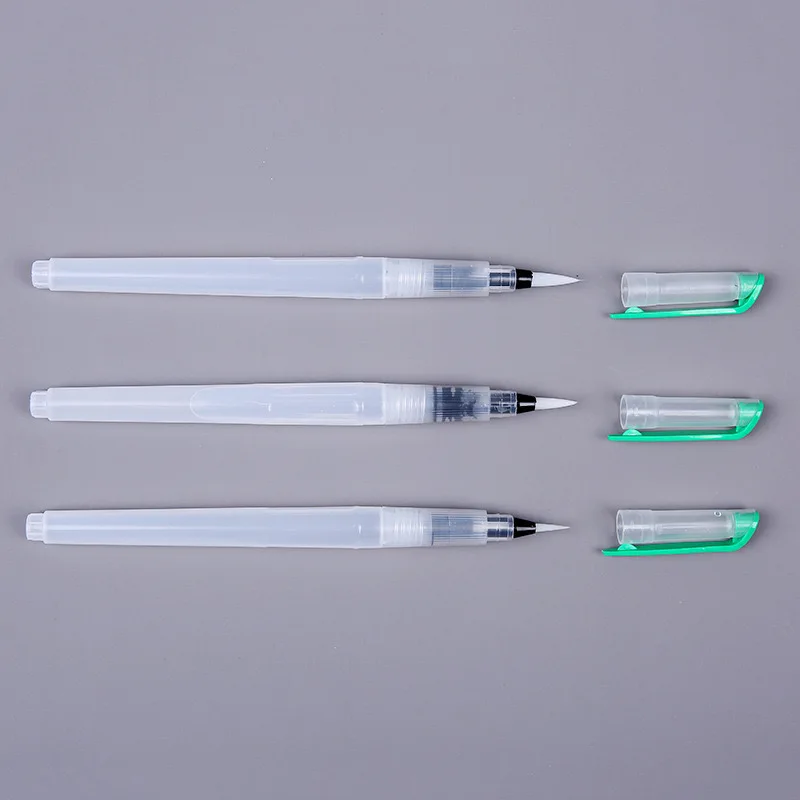 Fountain pen tip Nylon solid watercolor paintbrush Injection pen Water brush storage
