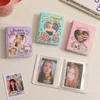 20sheets Original Heart Photocard Holder PVC Cartoon Album Love Hollow Out Album Card Storage Booklet Student Idol Cards Booklet 1
