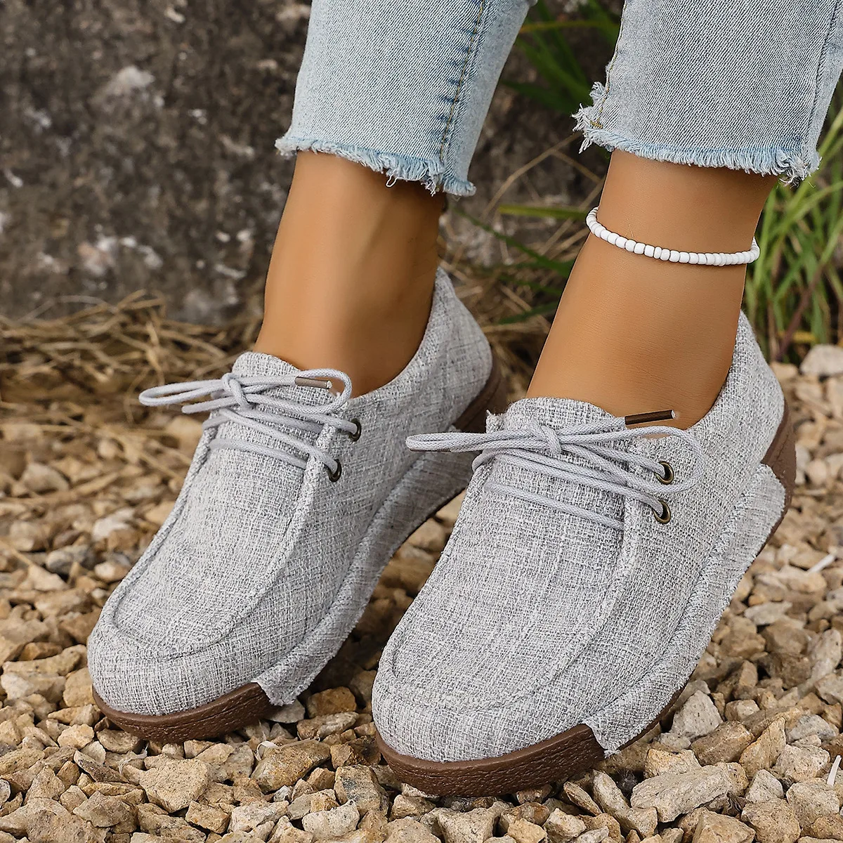 Women's Platform Sneakers Casual Outdoor Walking Design Fashion Vulcanized Shoes Comfortable Female Footwear Zapatillas Mujer