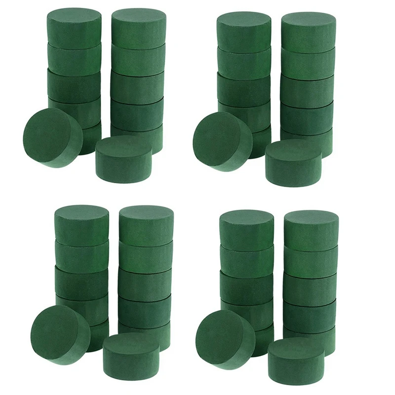 10Pcs Wedding Aisle DIY Craft Floral Arrangement Water-Absorbing Home  Garden Green Flower Foam Fresh-Keeping Round Brick - AliExpress