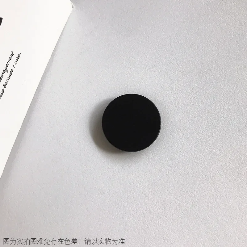 Soporte de anillo para dedo para IPhone 15, Samsung, soporte para teléfono móvil, agarre Tok, soporte plegable de bolsillo de Color sólido