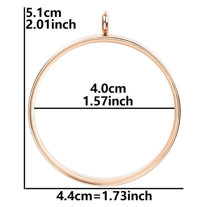 10 Stück 10-40mm runde Glas medaillons schwimmende Charms für lebende Medaillons rostfreie Edelstahl anhänger basteln Fotos chmuck – Detail 22