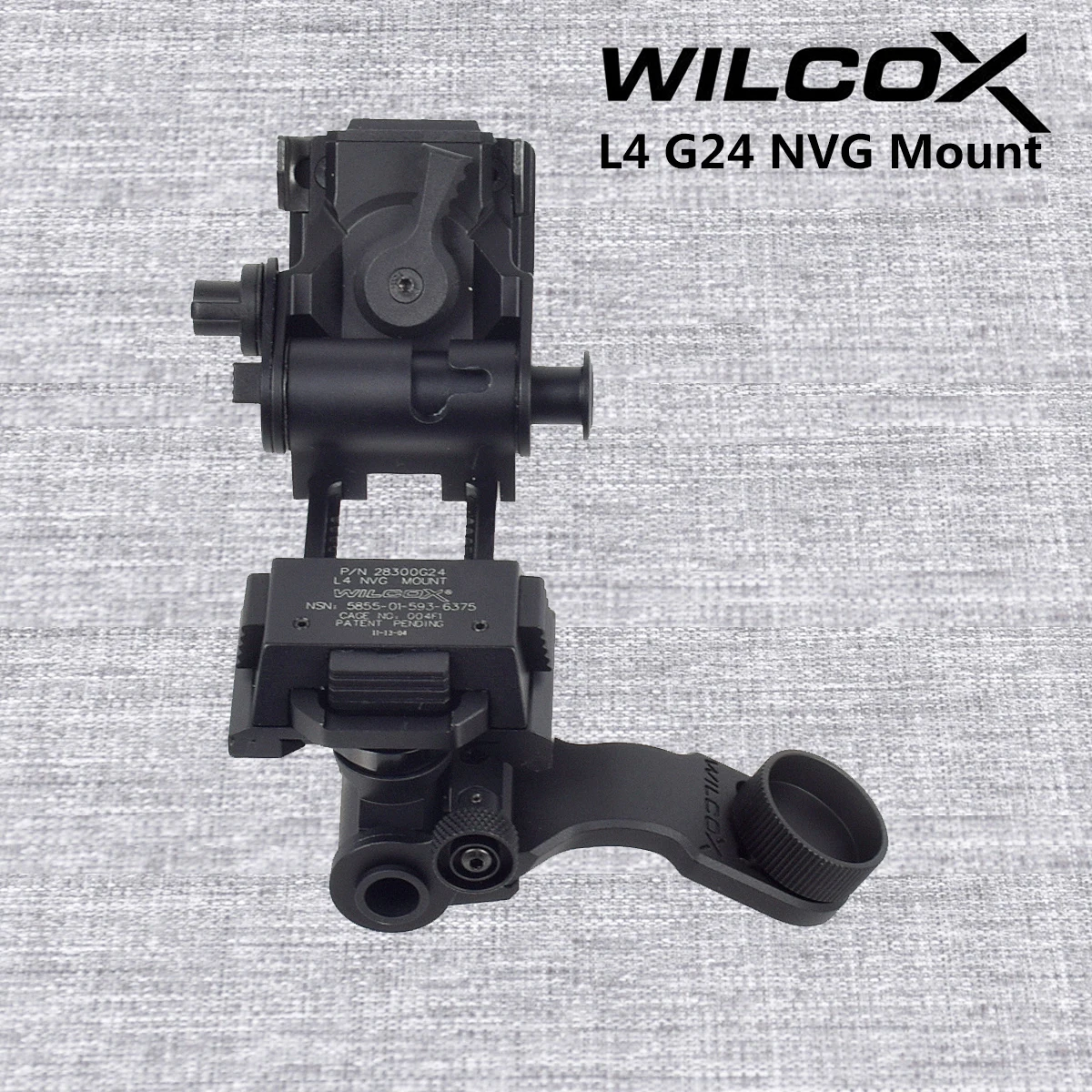 WILCOX Metal L4 G24 L4G24 NVG Mount Helmet Bracket Holder for PVS15 PVS18 GPNVG18 Night Vision Goggles J Arm Stent Skip Fast OPS nvg bracket