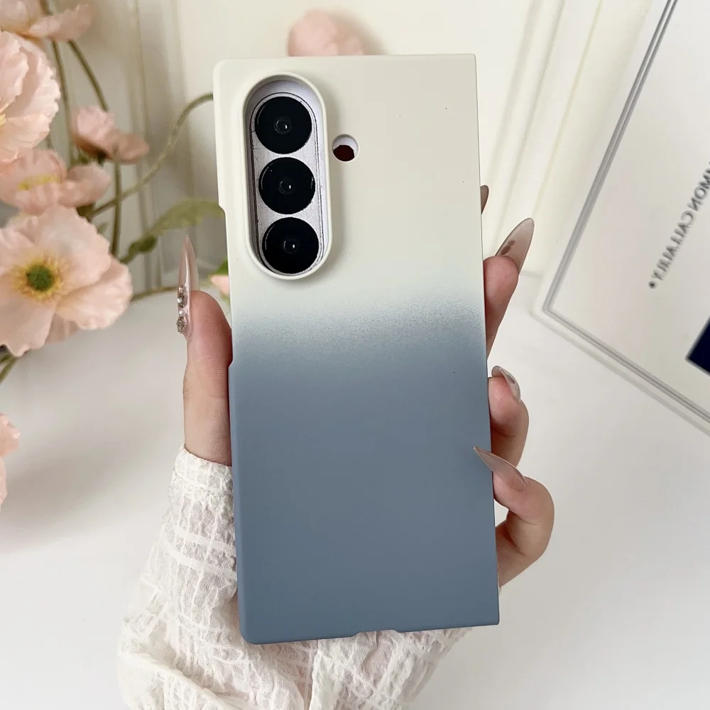 Ultra-Thin Gradient Shockproof Protective Case - Hard PC Cover for Samsung Galaxy Z Fold Series