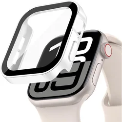Premium Tempered Glass Screen Protector for 46mm Series 10 (Matte white)