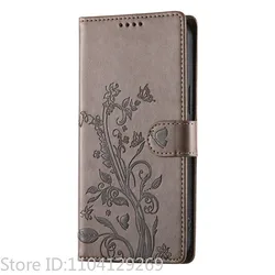 Elegant Embossed Leather Flip Phone Case with Wallet and Card Slot - OPPO A55S 5G (GRAY)