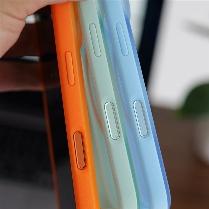 Magnetic Rotating Matte Phone Case with Full Lens Protection - Shockproof & Magsafe Compatible