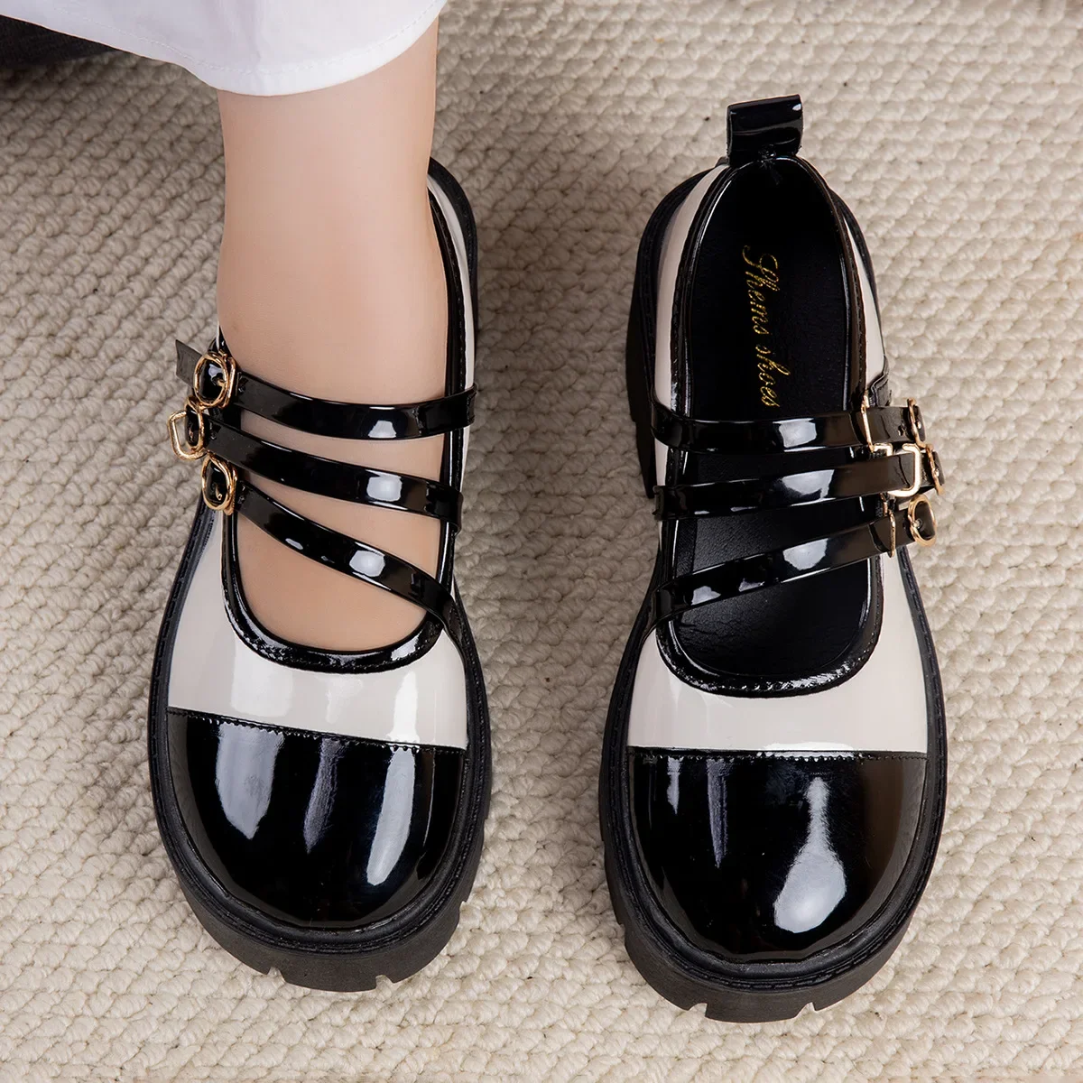 Elegant Round Head Sexy Coarse Heel Casual Shoes Fashionable Best Selling New Comfortable Women's Shoes 2026