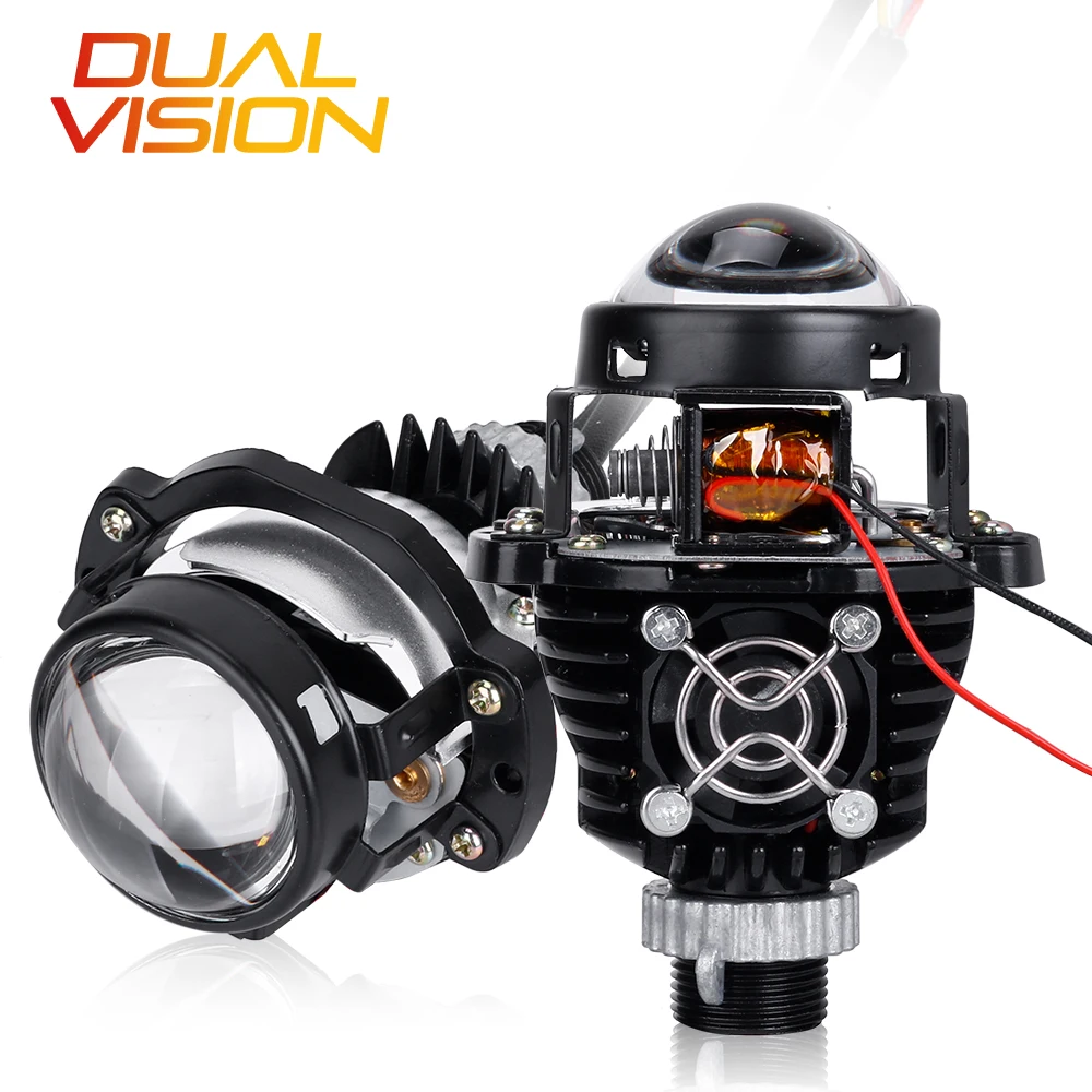 Bi led Headlight Projector Lens H7 H4 H1 9005 9006 For Cars LED Lamp