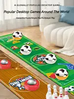 Parent-Child Interaction Mini Desktop Bowling Toys Children Interesting Indoor Cartoon Table Game Developmental Sport for Kids 2