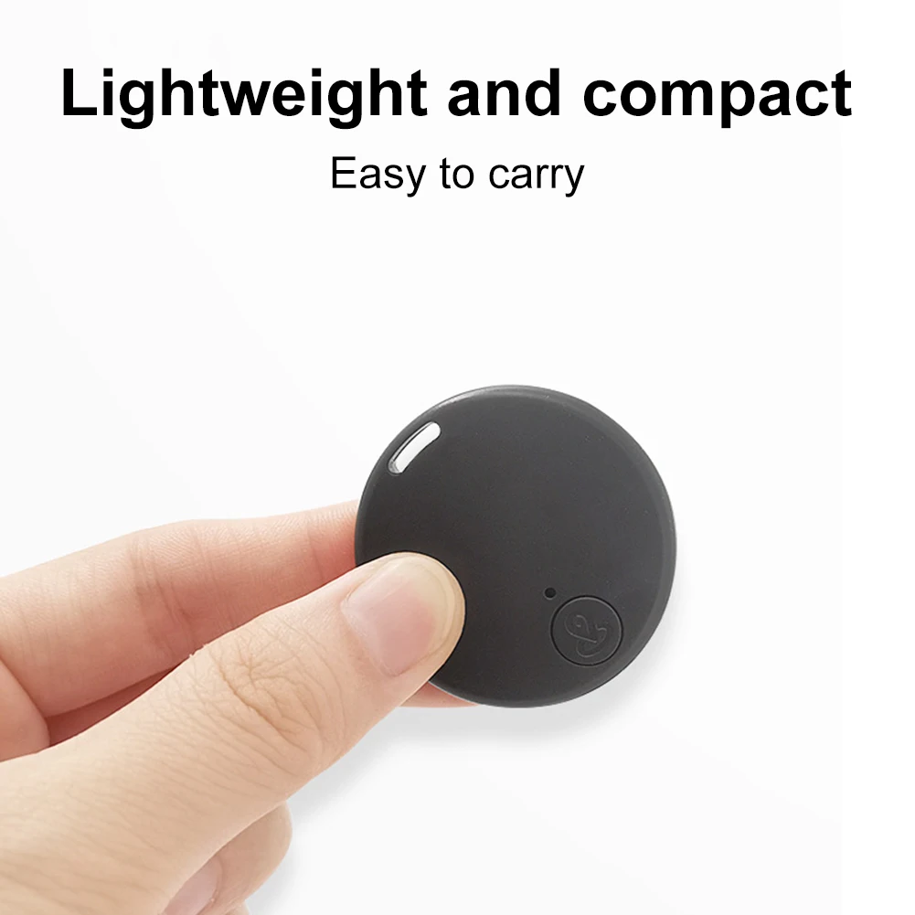 car tracking device Round Anti-Lost Key Finder Bluetooth-Compatible Tracker 2-way Alarm Locator Keychain Tracker Tag For Phone Earphone Pet Luggage gps device