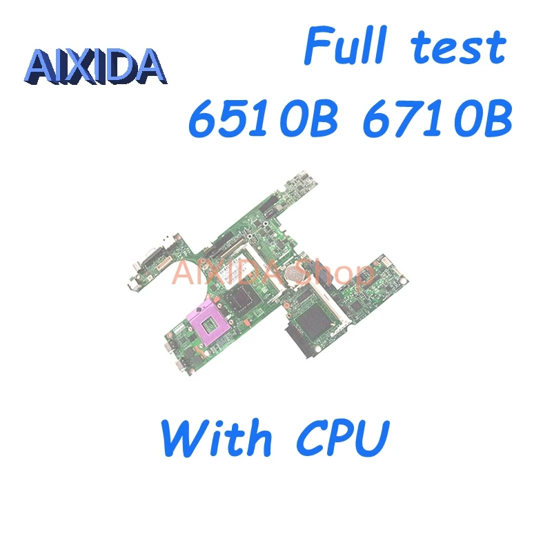 

AIXIDA 446904-001 446904-501 Mainboard For HP Compaq 6510B 6710B Laptop motherboard GM965 DDR2 Free CPU full tested