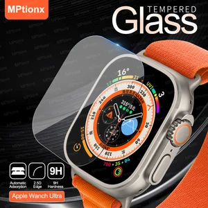 Закаленное стекло для Apple Watch Ultra, защита экрана 49 мм, защита от царапин для умных часов Apple Watch Ultra 2