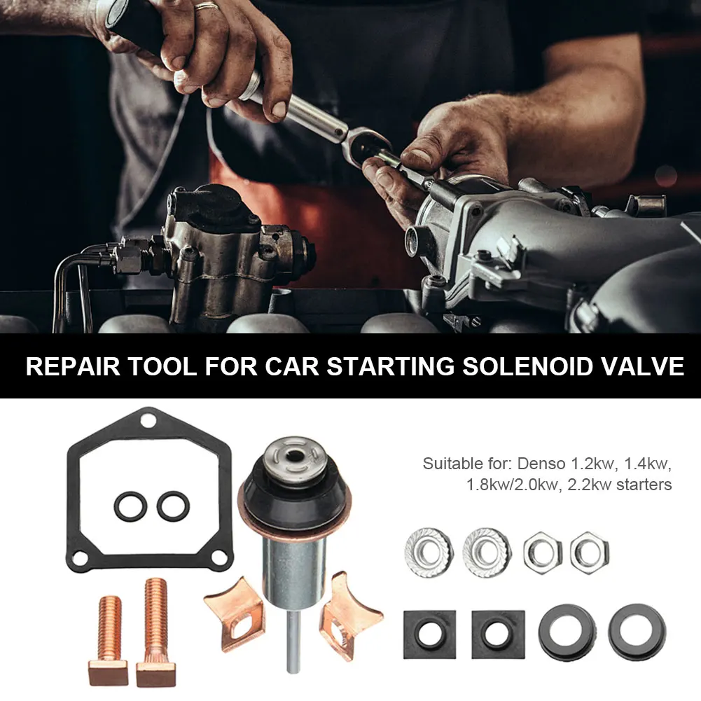 thumbnail image 2 of Engine Rebuilding Kits For Toyota Corolla Starter Solenoid Repair Rebuild Kit Acura CHRYSLER Honda Toyota Plunger Transmission Rebuild Kits For Toyota Tacoma 2 of 12