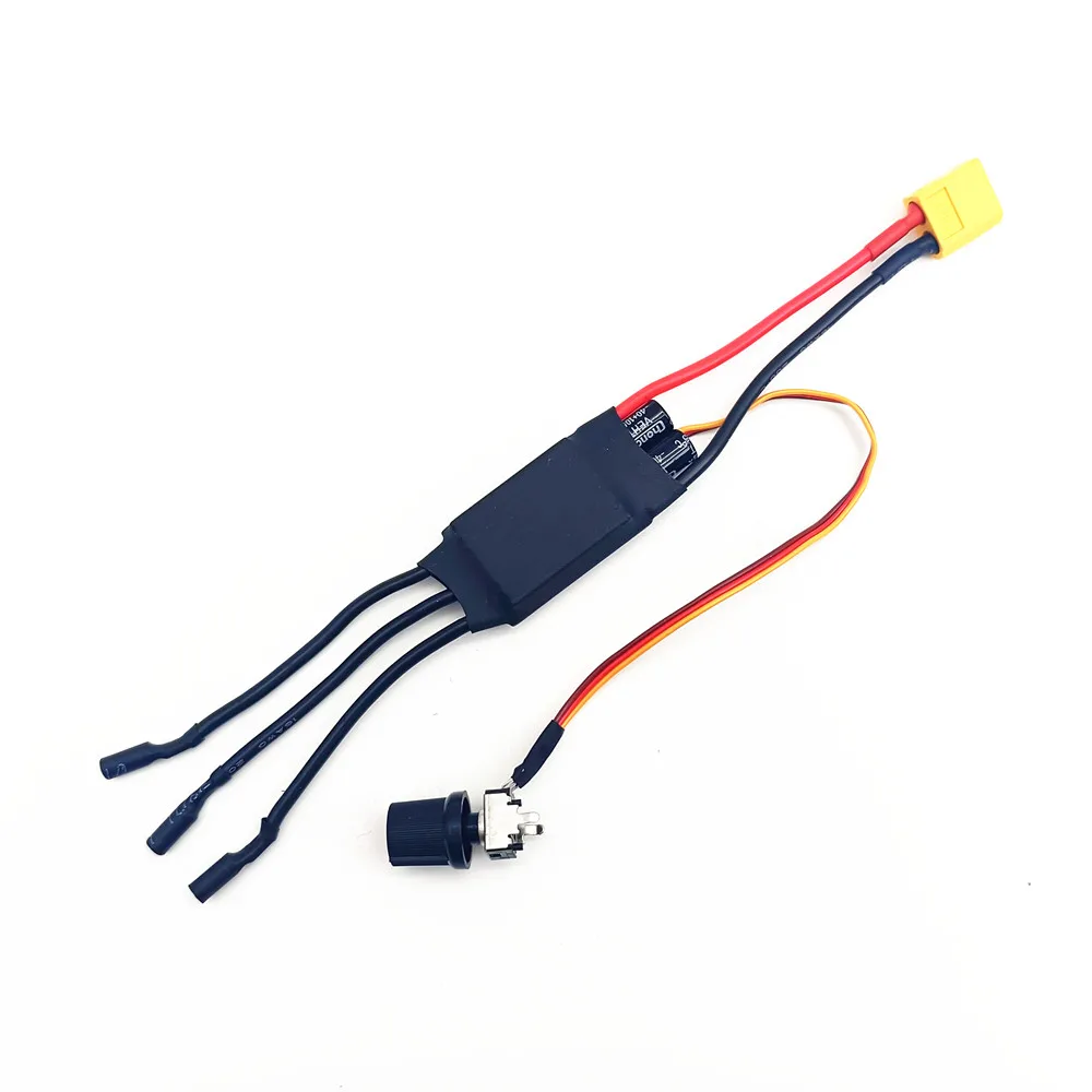 200W BLDC 브러시리스 모터 드라이버 3상 DC 7-24V 속도 컨트롤러 모듈 전위차계 DC 브러시리스 BLDC 컨트롤러 ESC