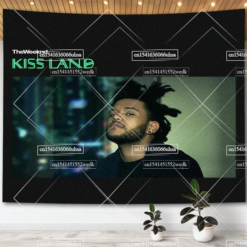 The Weeknd Music Album Posters House of Balloons Tapestry Living Room Decor Aesthetic Hippie Tapestries Home Decoration Carpets Tapestry Decor