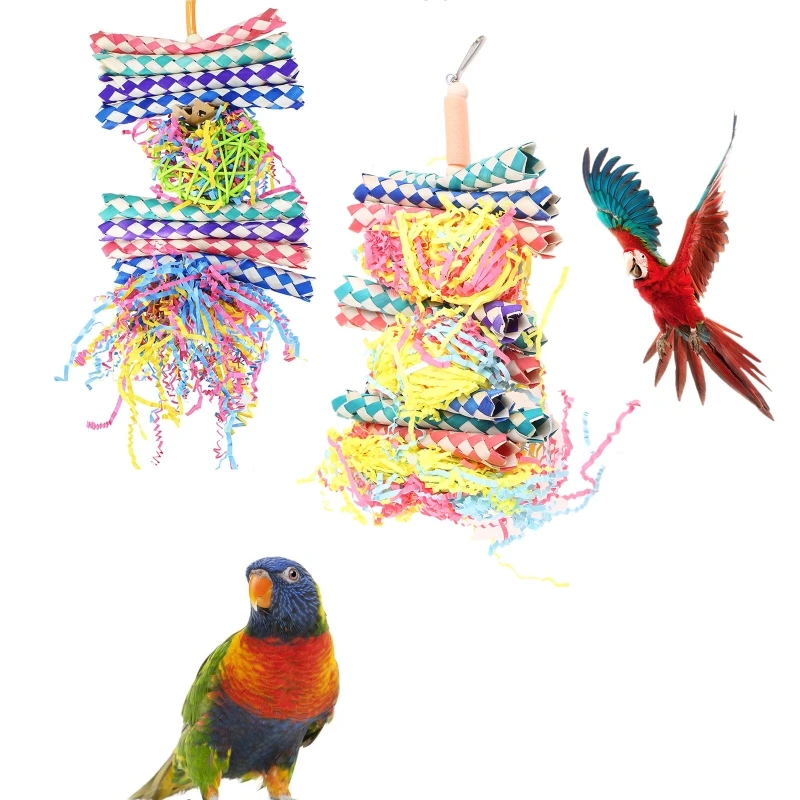 

Игрушки-измельчители для птиц, снимающие напряжение, клетка для попугая, подвесная игрушка для сбора попугаев