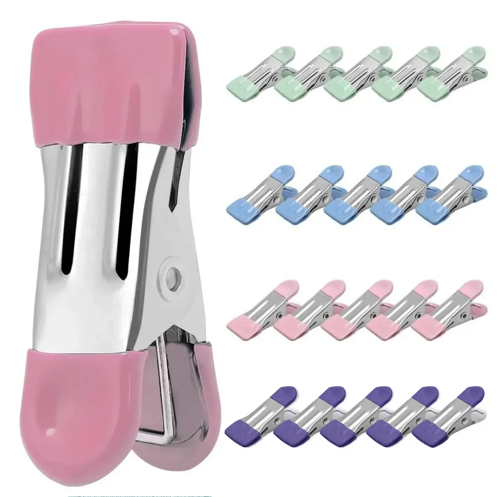 Stainless Steel Clothespins Laundry Clothes Pegs With Hook Pants Hanger Portable Hanging Clothes Clips Closet Organizer clothespins with hooks clothes pegs