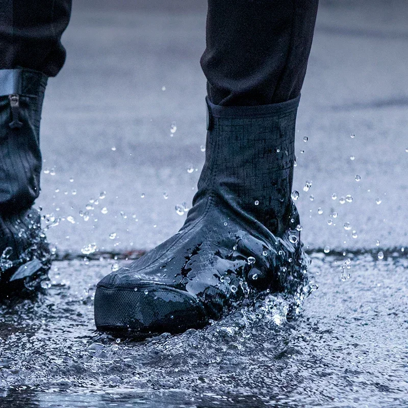 ROCKBROS Winter Waterproof Cycling Shoe Cover Reflective Thermal Elastic Rainproof Bike Shoe Cover Cycling Overshoes Boot Covers shoe covers,rain shoe covers,silicone shoe covers,disposable shoe covers,rain shoe protector,plastic shoe cover