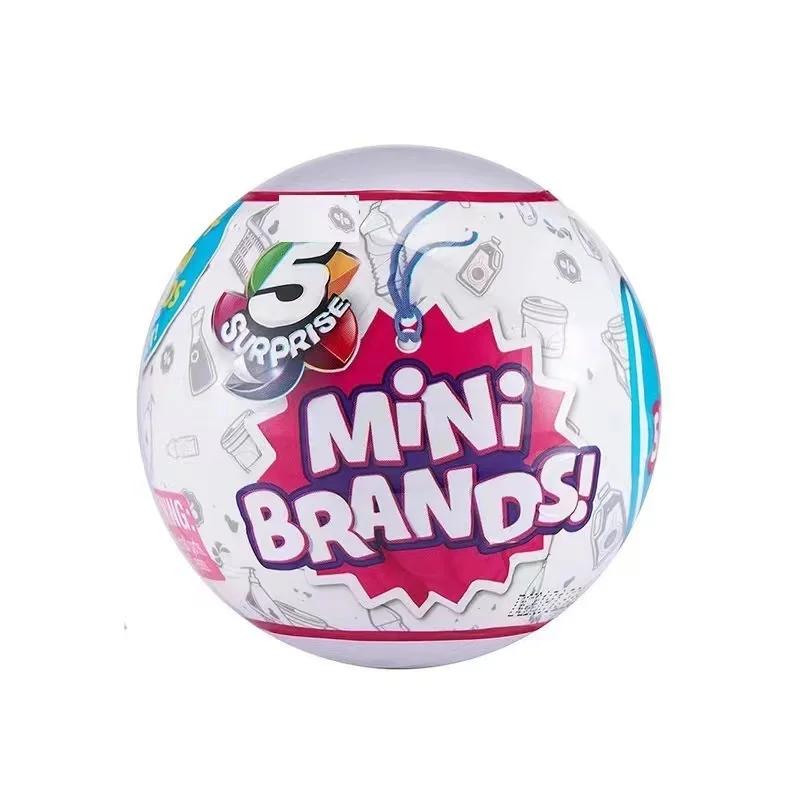 mini toys Mini Brands Surprise Ball 5 Surpise Toys Mystery Capsule Real Miniature Collectible Toy Miniature Brands Collectibles 2