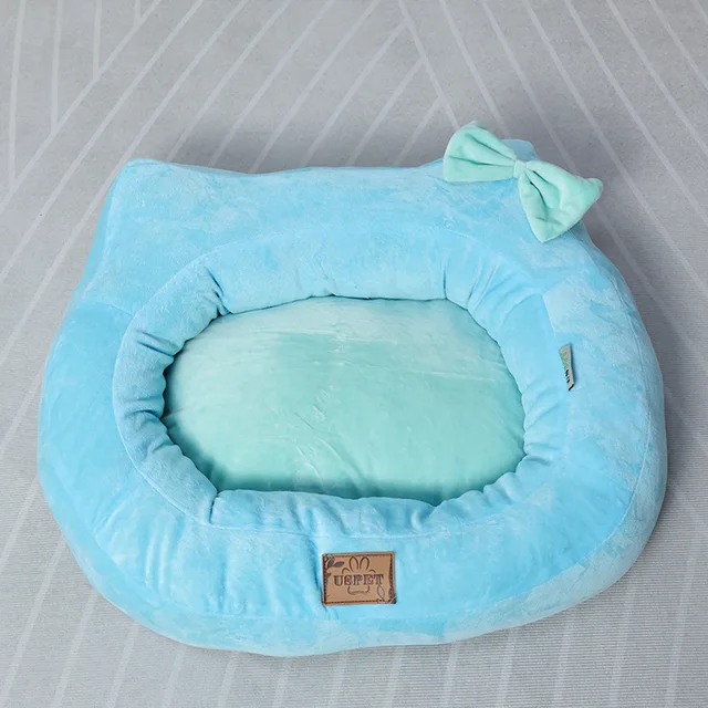Soft Pet Bed Mat All Seasons Universal PP Cotton Sofa Cushion Sleeping Habitats House Supplies Pet Special Kennels Accesorios 2