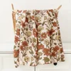 Bamboo Cotton Baby Blankets Newborn Muslin Swaddle Blanket Baby Bed Cover Leaf Print Infant Bath Towel 2