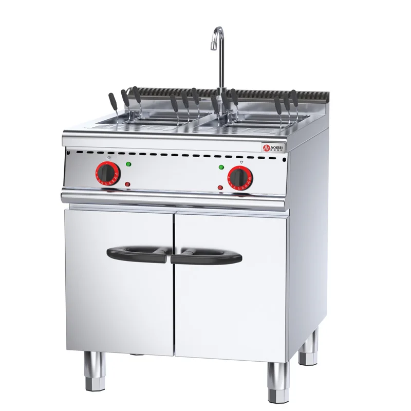 

Restaurant Gas Pasta Boiler Cooker Commercial Noodles Making Machine Automatic Cooking Noodle Machine With Cabinet