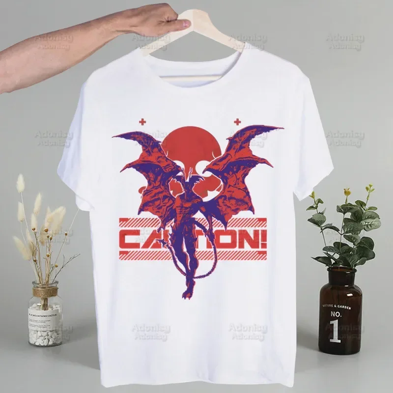 

Devilman Debiruman Anime Devil Man T Shirt Men Retro Washed Tops Tees Harajuku Tshirt Streetwear Hip Hop Male T-shirts