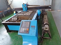 Cheap Price Metal Pipe CNC Flame Plasma Cutting Machine for Steel/100A 200A CNC Plasma Cutter Table With CE Certificate 2