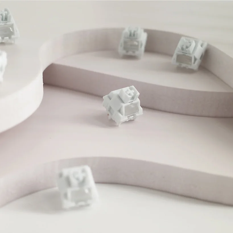 Interruttore Ttc Light Cloud V2 Per Tastiera Meccanica Silent Mute Linear 58G 5 Pin Con Condensatore Rgb Interruttore Personalizzato Trasparente