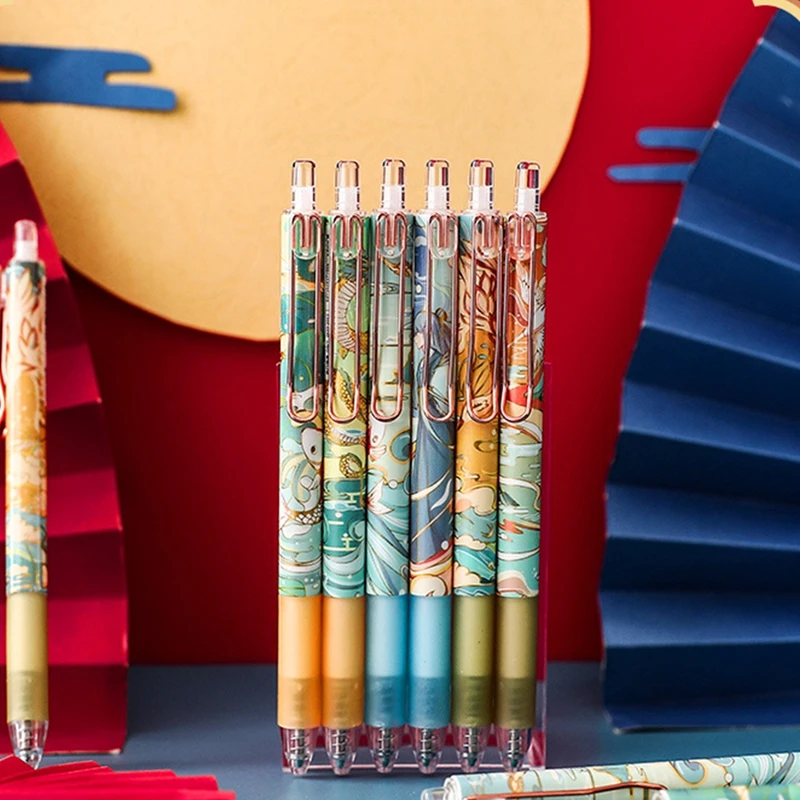 Chinese Style Ballpoint Pen Chinese Style Roller Chinese Writing Pen 12 Style Aliexpress