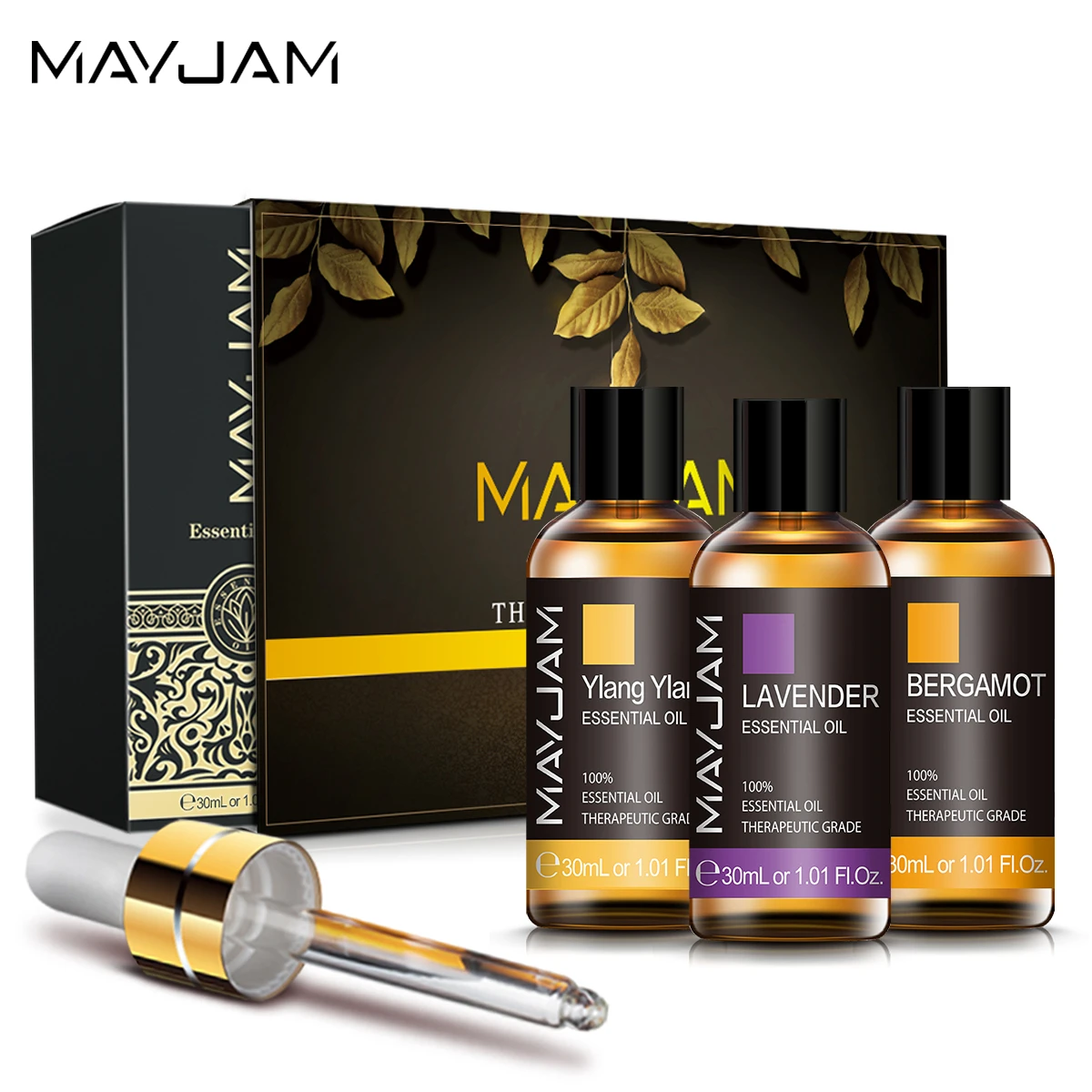 3pcs Mayjam Essential Oils For Candle Making 30ml Massage Oil Pure