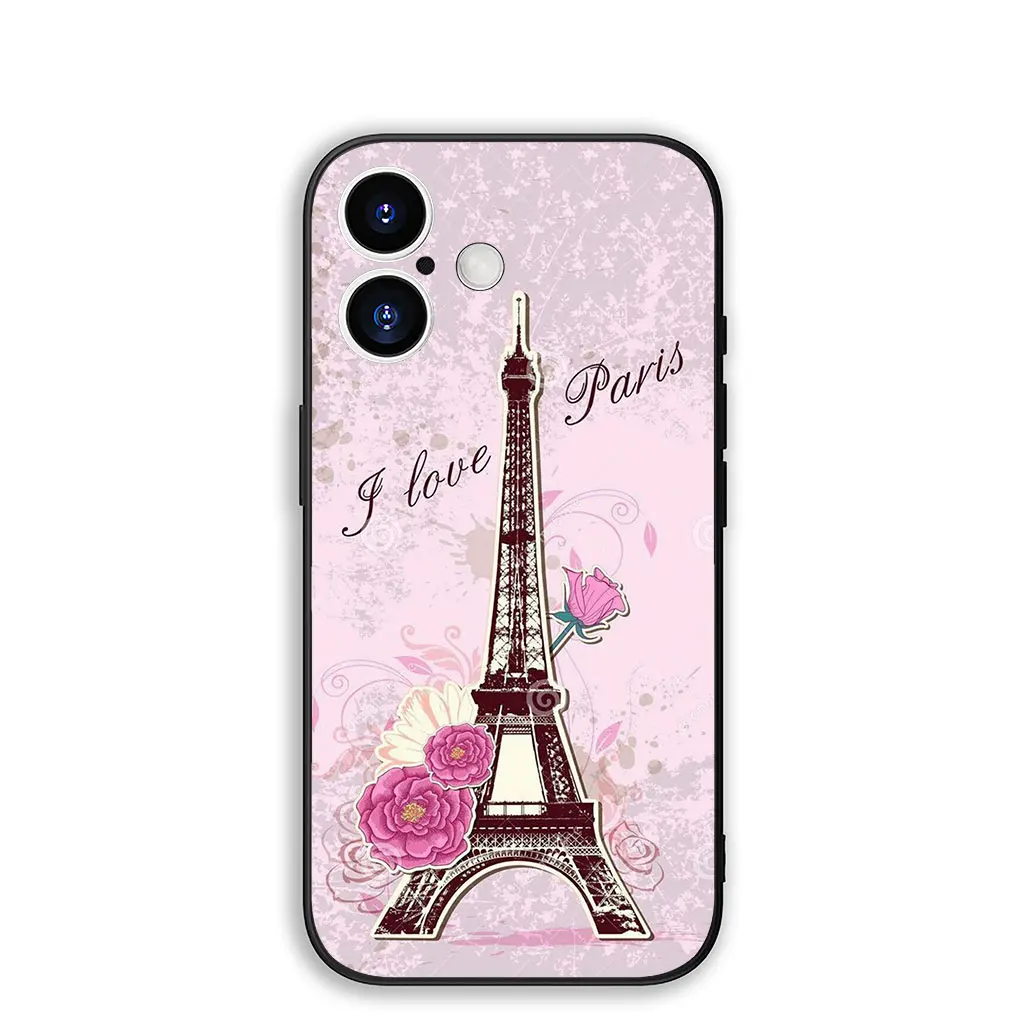 Elegant Paris Eiffel Tower Case with French Theme Design