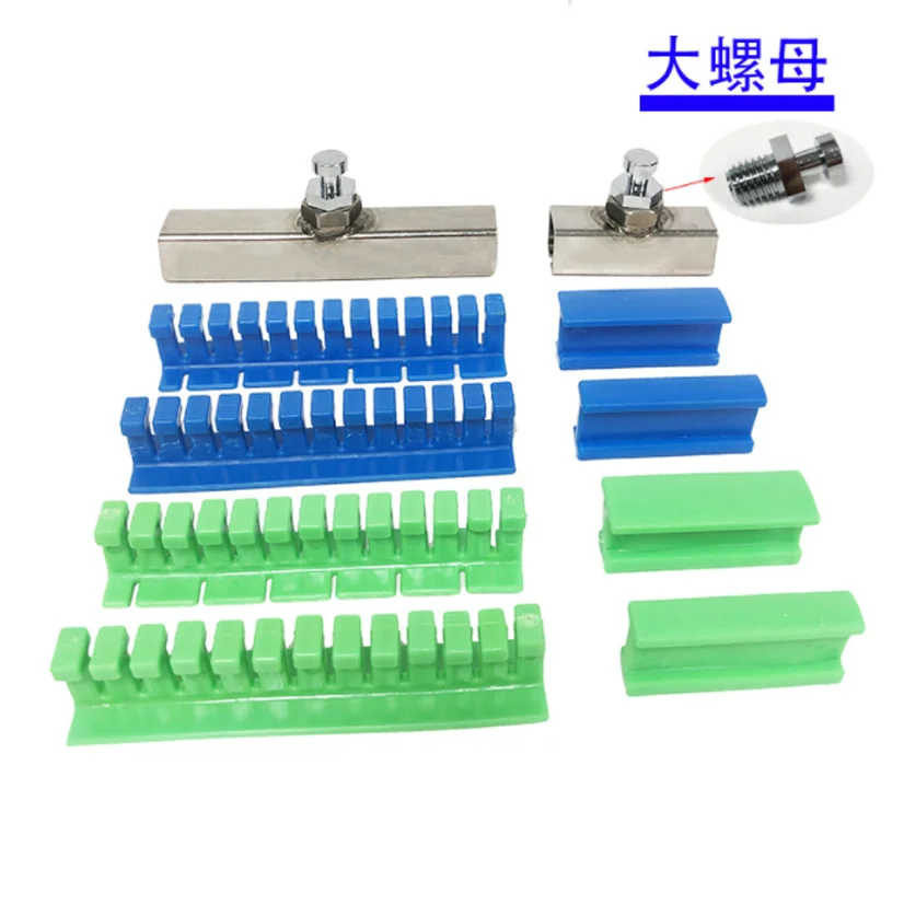 

Adhesive Blue Glue Line Tabs Tabs Tools Kit For Car Paintless Dent Repair