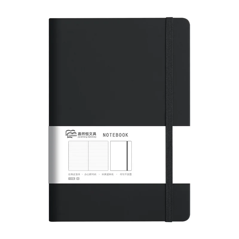 Buy Wholesale China Black Page Dotted Journal Notebook A5