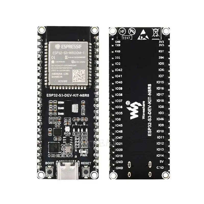 ESP32 S3 개발 보드 ESP32-S3-WROOM-1 개발 키트 N8R8/N16R8/N32R16/ WiFi 및 블루투스 지원